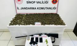 Sinop’ta bin 689 gram kubar esrar maddesi ele geçirildi