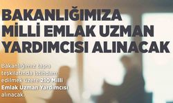 Çevre, Şehircilik ve İklim Değişikliği Bakanlığına 210 milli emlak uzman yardımcısı alınacak
