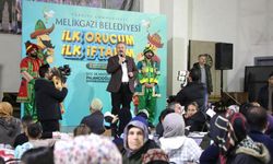 Melikgazi’de çocuklar ilk oruç, ilk iftar heyecanı yaşadı