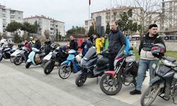 Motosiklet sürücülerine güvenli sürüş eğitimi