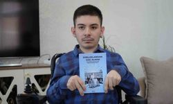 19 yaşındaki engelli birey Mert Esat hobileriyle hayata tutunuyor