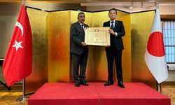 AFAD Aydın İl Müdürü Mumcu’ya Japonya İmparatorluk Nişanı