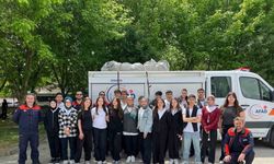 AFAD personelinden lise öğrencilerine afet bilincine yönelik eğitim