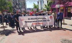 Aile Haftası kutlamaları yürüyüş ile başladı