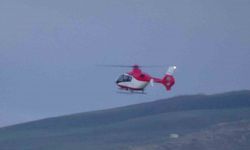 Ambulans helikopter 10 günlük bebek için havalandı