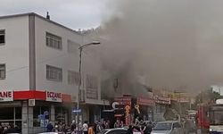 Ankara’da balıkçı dükkanında yangın