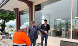 Başkan Aksun, sahada görev yapan personelleri denetledi