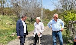 Başkan Ulutaş yol çalışmalarını inceledi
