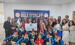 BAÜN Halk Oyunları ekibi Türkiye ikincisi