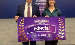 BEUN Lisansüstü Öğrencisi Merve Özçelik’in Yüksek Lisans Tezine ikincilik ödülü