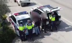 Bursa’da jandarmadan havadan ve karadan denetim