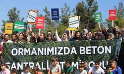 Bursa’da köylüler beton santrali için ayakta