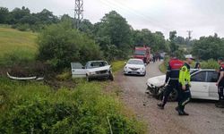 Çan’da trafik kazası: 2 yaralı