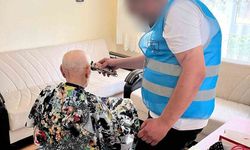Denetimli serbestlik yükümlülerinden evlere ücretsiz tıraş desteği