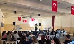 Didim ve Bozdoğan’da öğrencilere trafik kuralları anlatıldı