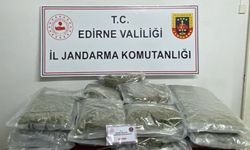Edirne’de 16.5 kilo skunk ele geçirildi