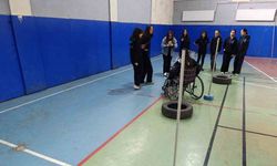 Engellileri daha iyi anlamak için okulda "Empati Parkuru" kuruldu