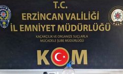 Erzincan’da 8 litre kaçak içki ele geçirildi