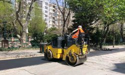 Eskişehir Adalar’da bisiklet yolu çalışmaları hız kesmeden sürüyor