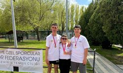 Eskişehirli özel sporculardan atletizmde büyük başarı