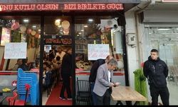 Esnaftan engellilere yemek ikramı