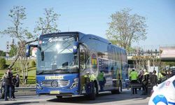 Fenerbahçe, derbi için stada geldi