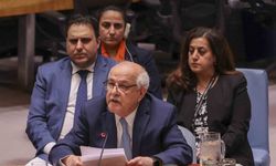 Filistin BM Daimi Gözlemcisi Mansour, BM Güvenlik Konseyi’nde gözyaşlarını hakim olamadı