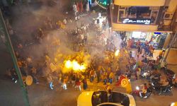 Galatasaray’ın şampiyonluğu Kuşadası’nda kutlandı