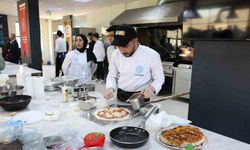 Gastronomi öğrencileri lezzet yarışında hünerlerini sergiledi