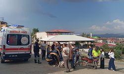 Gaziantep’te motoru deviren yaşlı adam yaralandı
