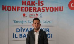HAK-İŞ Konfederasyonu Diyarbakır İl Başkanı Aküzüm, 1 Mayıs’ı kutladı