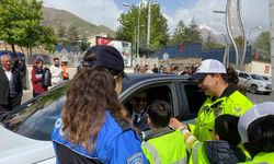 Hakkari’de özel öğrencilere trafik bilinci eğitimi
