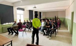 Hisarcık polisinden "Bir kural Bir Ömür" projesi