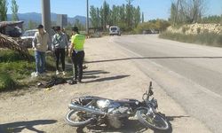 Hisarcık’ta motosiklet kazası: 1 yaralı
