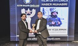 İHA’ya "Yılın En İyi Erkek Haber Muhabiri" ödülü