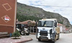 İnönü’de Metruk binalar için yıkım çalışması sürüyor