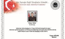 Irak’ın kuzeyinde Pençe Operasyon bölgesinde mayına basarak yaralanan asker şehit oldu