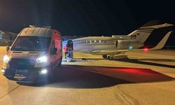 Kalp hastası genç, uçak ambulansla Ankara’ya sevk edildi