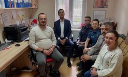 Kaymakam Aslan’dan Taşoluk Aile Sağlığı Merkezi’ne ziyaret