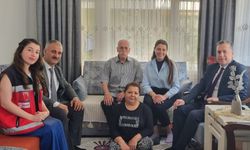 Kaymakam Kapankaya’dan engelli çifte anlamlı ziyaret