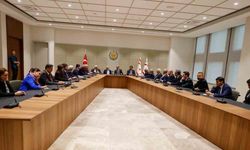 KKTC Cumhurbaşkanı Tatar, TDT Aksakallar Konseyi Başkanı Yıldırım ile görüştü