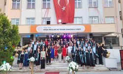 Köşk MTAL’de mezuniyet coşkusu