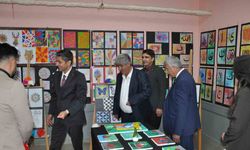 Köy okulunun duvarlarında sanat rüzgarı esti