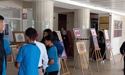 Kozluk Kız Anadolu İmam Hatip Lisesinde sanat ve farkındalık sergisi