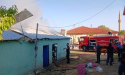 Kulu’da tandır evinde yangın
