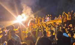Kütahya’nın Tavşanlı ilçesinde şampiyonluk kutlamaları