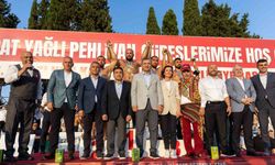 Manavgat’ta başpehlivan Kemeri Orhan Okulu’nun