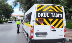 Manisa’da okul çevreleri ve servis araçlarına yönelik denetim