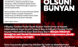 MHP’li Özdemir’den Bünyan’a hükümet konağı müjdesi