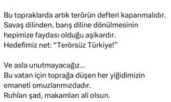 Milletvekili Hatipoğlu: "Bu topraklarda artık terörün defteri kapanmalıdır"